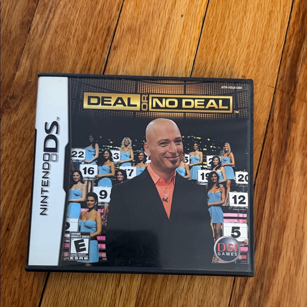 Nintendo DS Deal or No Deal Game - Black and White